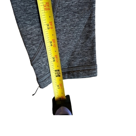 FILA SPORT LEGGINGS + BACK ZIP POCKET , GREY, BLACK, WOMENS SIZE XS - Picture 4 of 7